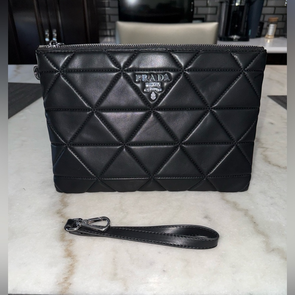 Prada and YSL wristlet (damaged please read)